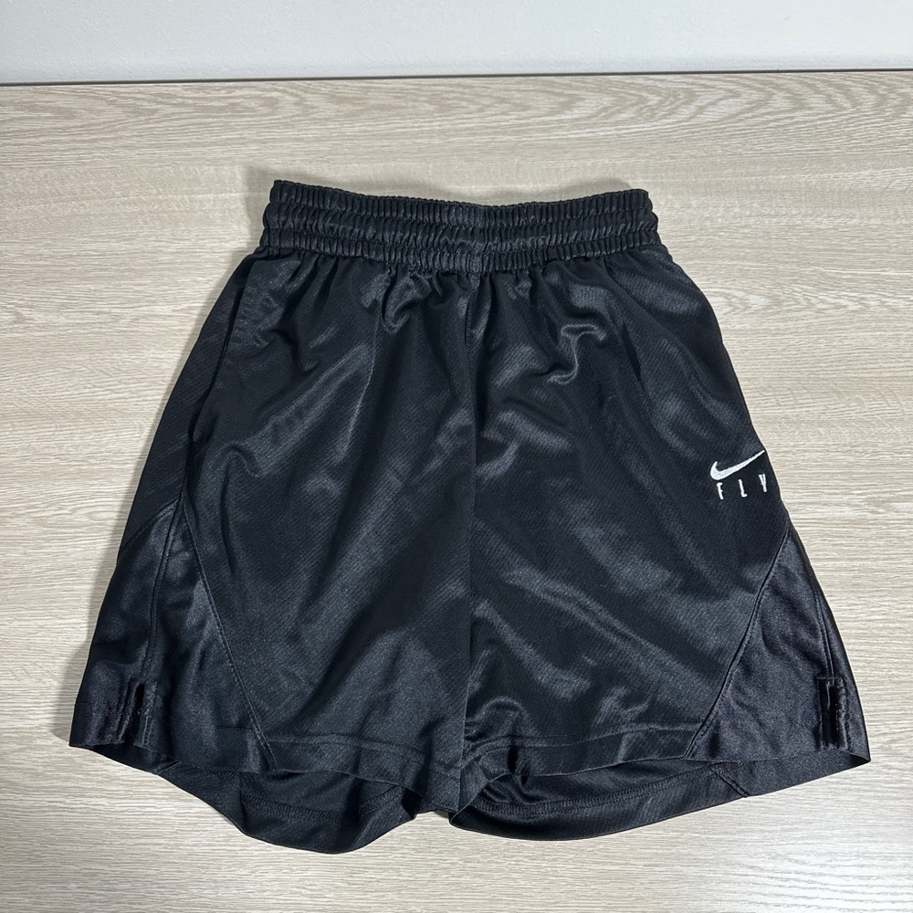 Nike Fly Workout Basketball Casual Pocket Shorts Black Size Women's XS